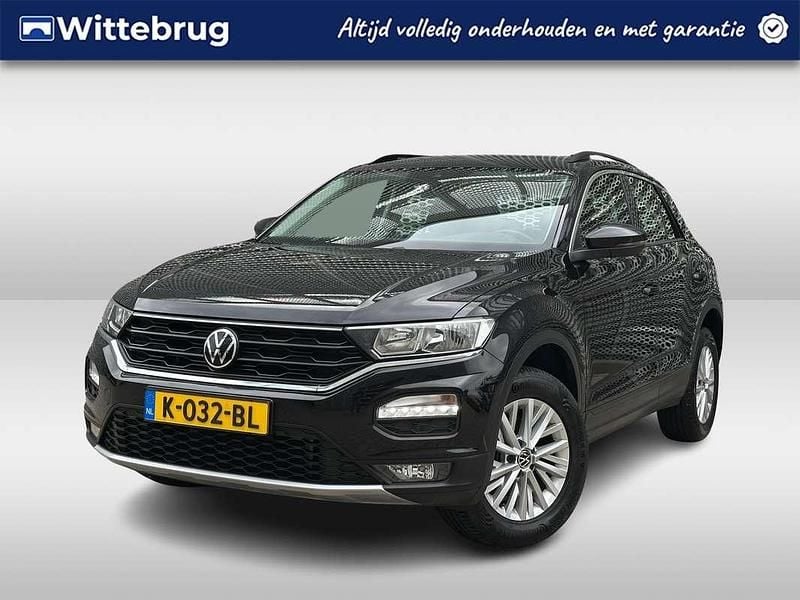Zwart Gebruikt 2020 VW T-Roc Style SUV | € 24.950 (Goede deal) - Afbeelding 1/3