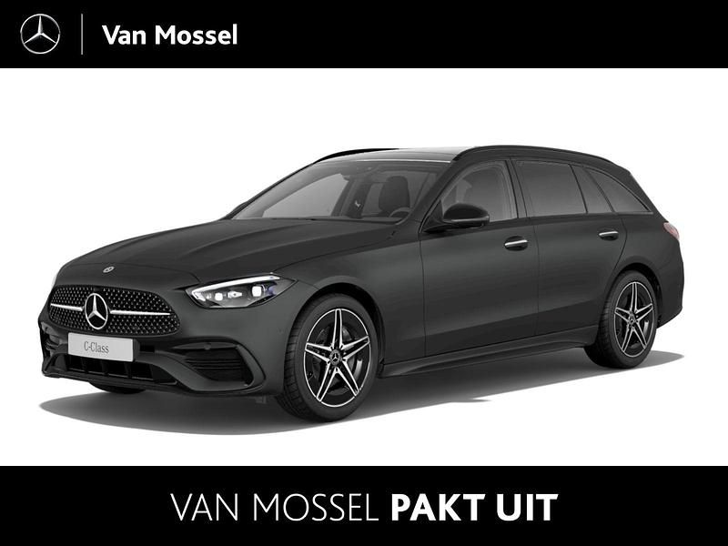 Grijs Nieuw 2025 Mercedes C200 AMG line Stationwagen | € 77.822 - Afbeelding 1/3