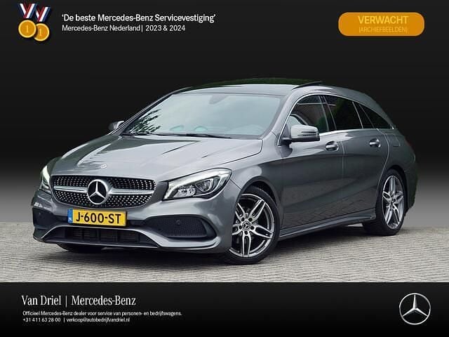 Grijs Gebruikt 2017 Mercedes CLA200 Shooting Brake AMG line Stationwagen | € 19.950 (Eerlijke prijs) - Afbeelding 1/4