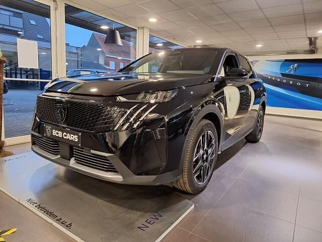 Zwart Nieuw 2025 Peugeot 3008 Allure SUV | € 33.990 (Super prijs) - Afbeelding 1/4