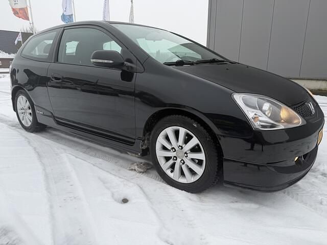 Occasion Honda Civic Sport 110 PK (80 kW) 2005 Zwart (metallic) Hatchback