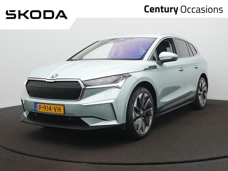 Grijs Gebruikt 2022 Skoda Enyaq iV SUV | € 26.900 (Eerlijke prijs) - Afbeelding 1/4