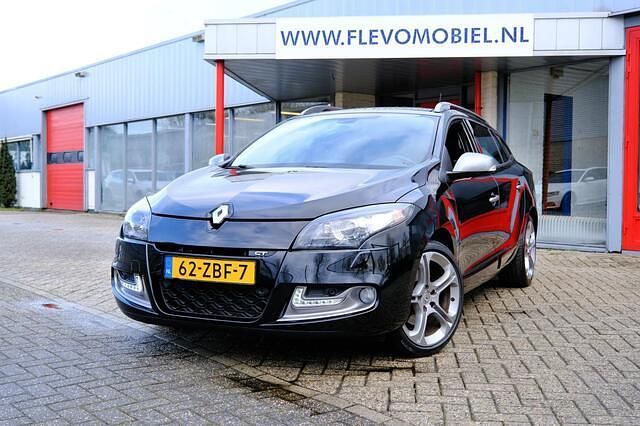 Occasion Renault Mégane GrandTour GT 180 PK (132 kW) 2012 Zwart Stationwagen