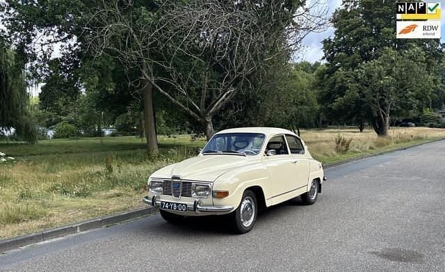 Beige Gebruikt 1974 Saab 96 | € 8.750 - Afbeelding 1/4