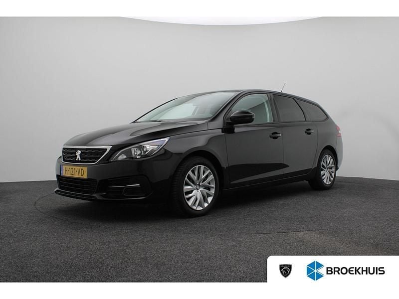 Zwart Occasion 2020 Peugeot 308 SW Stationwagen | € 12.400 (Super prijs) - Afbeelding 1/4