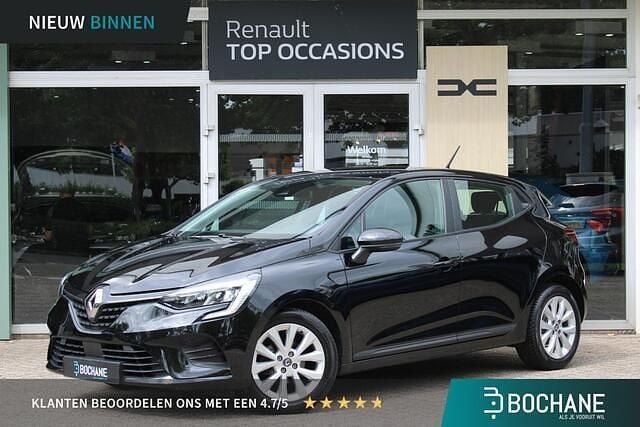 Zwart Gebruikt 2022 Renault Clio V Zen Hatchback | € 13.500 (Eerlijke prijs) - Afbeelding 1/4