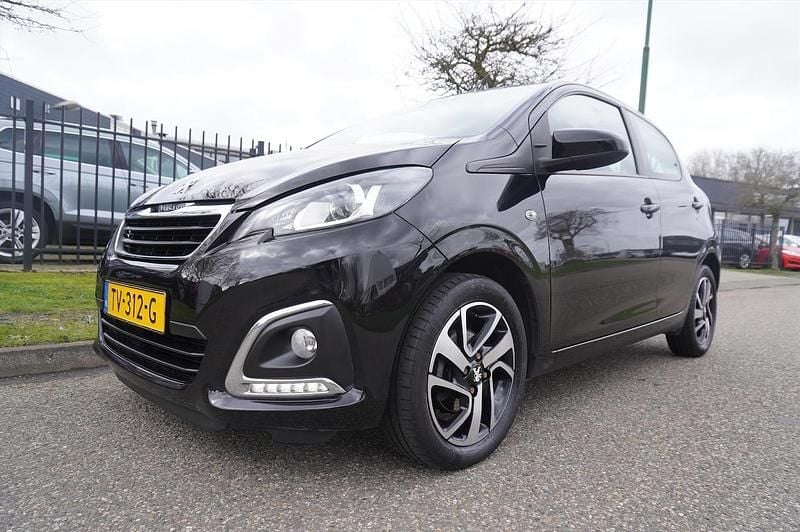 Occasion Peugeot 108 Allure 72 PK (52 kW) 2018 Zwart Hatchback