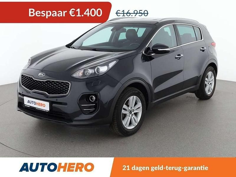 Zwart Gebruikt 2016 Kia Sportage Spirit SUV | € 15.749 (Goede deal) - Afbeelding 1/3