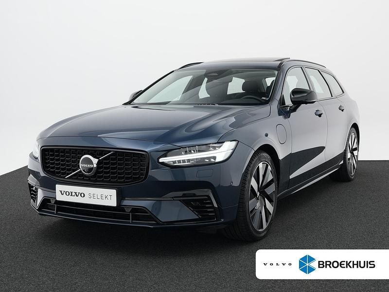 Blauw, metallic lak Gebruikt 2024 Volvo V90 Ultra Stationwagen | € 51.900 (Goede deal) - Afbeelding 1/4