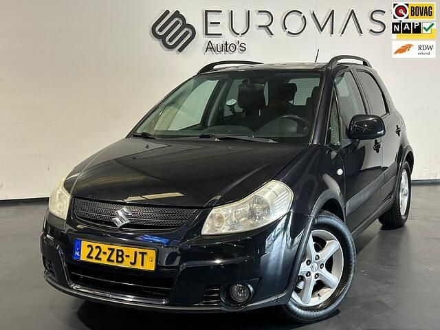 Zwart Gebruikt 2007 Suzuki SX4 MPV | € 2.950 (Eerlijke prijs) - Afbeelding 1/4