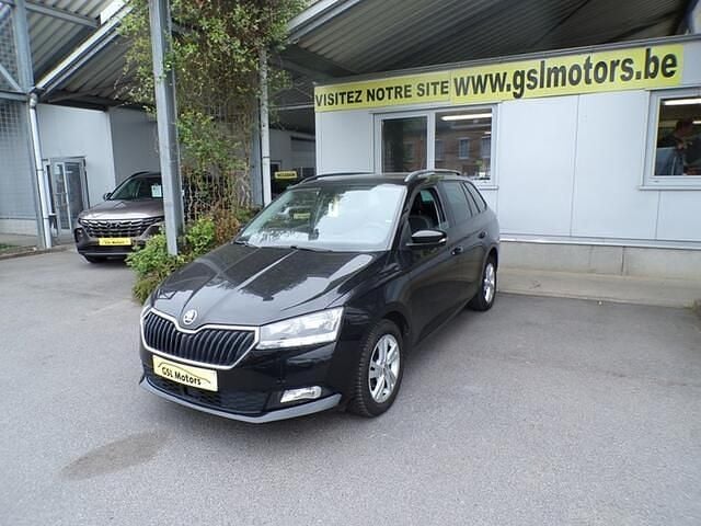 Zwart Gebruikt 2019 Skoda Fabia Stationwagen | € 10.950 (Goede deal) - Afbeelding 1/4
