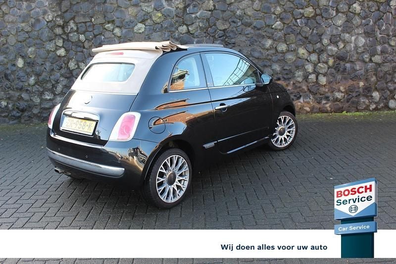 Occasion Fiat 500C Rock 69 PK (50 kW) 2011 Zwart Cabriolet