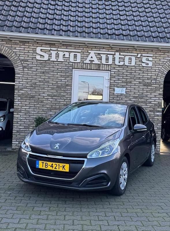 Grijs Gebruikt 2018 Peugeot 208 Hatchback | € 9.999 (Eerlijke prijs) - Afbeelding 1/4