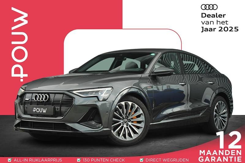 Grijs Gebruikt 2022 Audi e-tron SUV | € 43.900 (Iets duurder) - Afbeelding 1/4