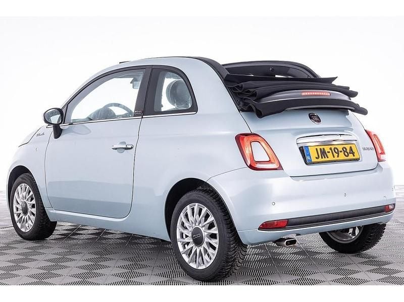 Occasion Fiat 500C Dolcevita 69 PK (50 kW) 2022 Blauw Cabriolet