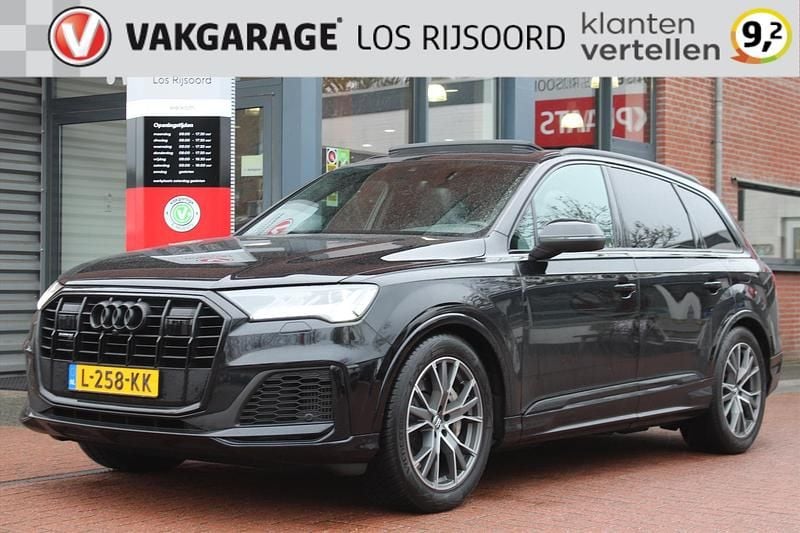 Zwart Gebruikt 2021 Audi Q7 S-Line SUV | € 42.785 - Afbeelding 1/4