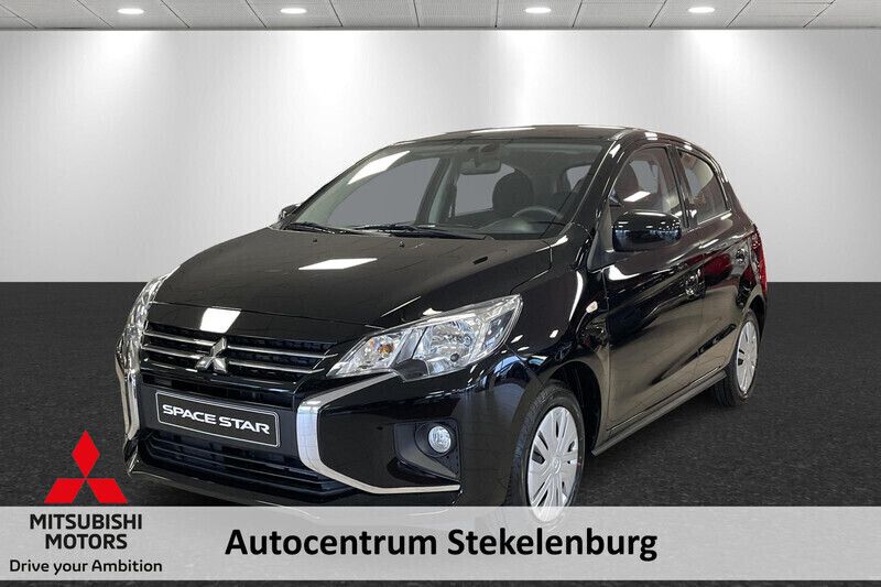 Zwart Nieuw 2025 Mitsubishi Space Star Active Hatchback | € 19.095 (Eerlijke prijs) - Afbeelding 1/4
