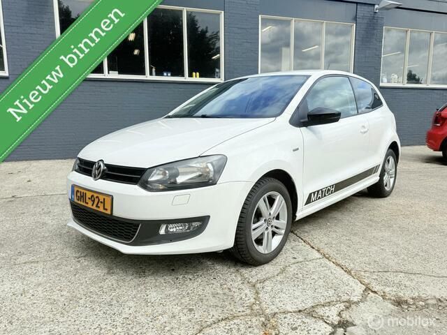 Wit Gebruikt 2012 VW Polo Match Hatchback | € 5.350 (Goede deal) - Afbeelding 1/4