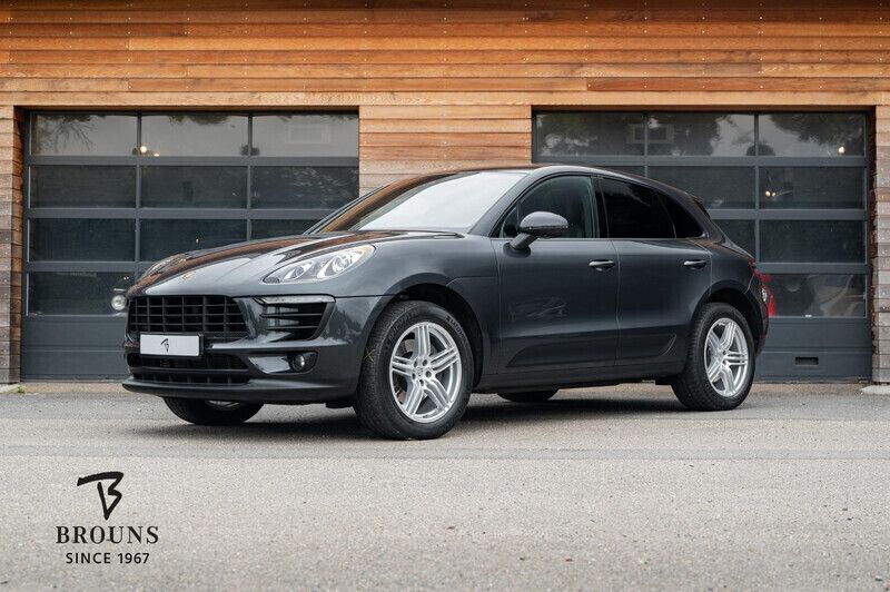 Grijs Gebruikt 2018 Porsche Macan SUV | € 45.950 (Goede deal) - Afbeelding 1/4