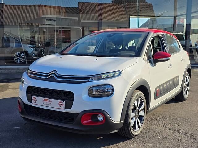 Wit Occasion 2018 Citroën C3 Shine Hatchback | € 8.900 (Eerlijke prijs) - Afbeelding 1/4