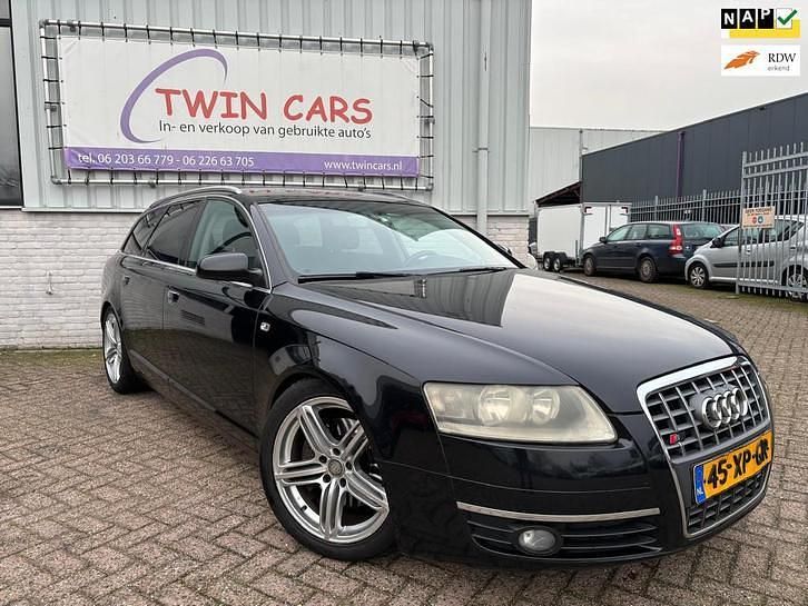 Zwart Occasion 2007 Audi A6 Business Stationwagen | € 2.250 (Eerlijke prijs) - Afbeelding 1/4