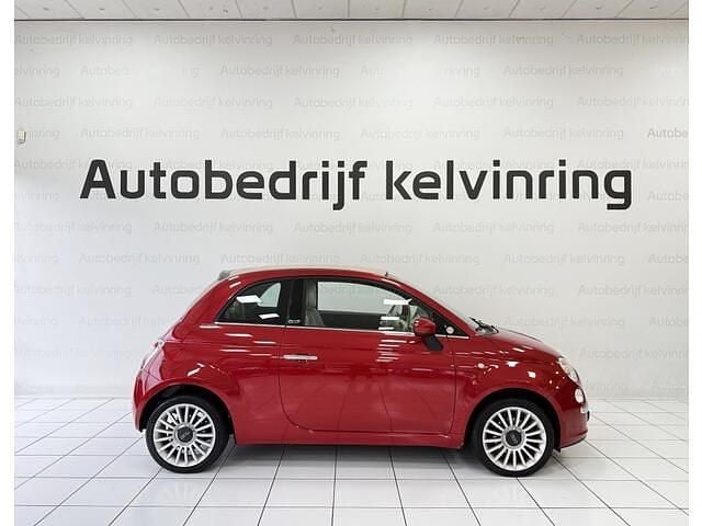 Occasion Fiat 500C Lounge 101 PK (74 kW) 2010 Rood Cabriolet