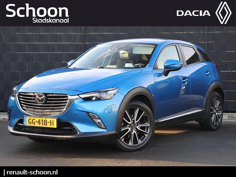 Blauw Gebruikt 2015 Mazda CX-3 SUV | € 14.950 (Eerlijke prijs) - Afbeelding 1/4