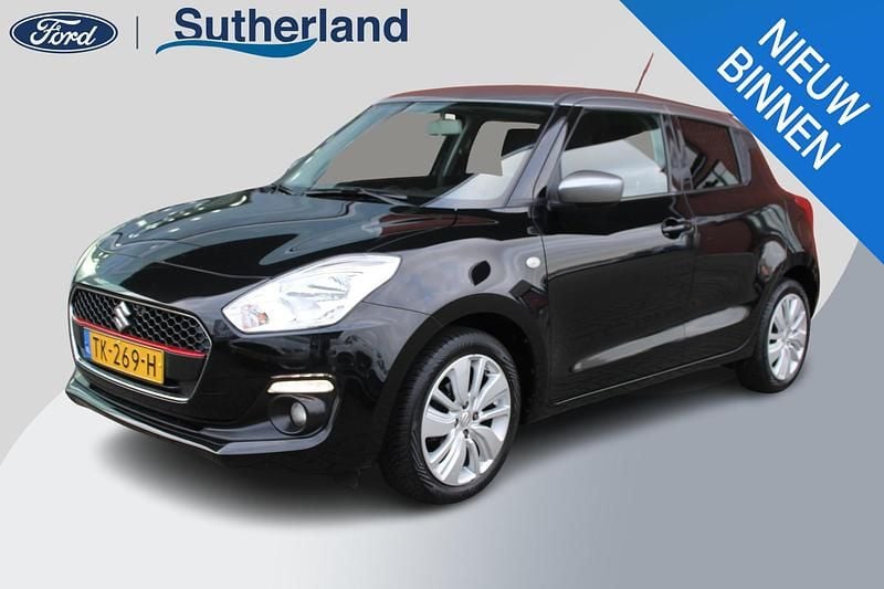 Zwart Gebruikt 2018 Suzuki Swift Hatchback | € 9.999 (Goede deal) - Afbeelding 1/4