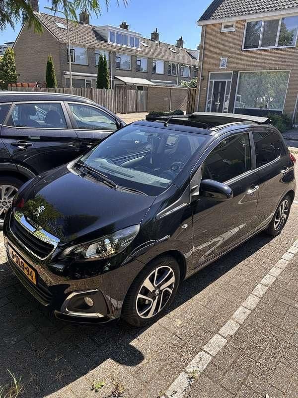 Zwart Gebruikt 2014 Peugeot 108 Hatchback | € 9.950 (Duur) - Afbeelding 1/4
