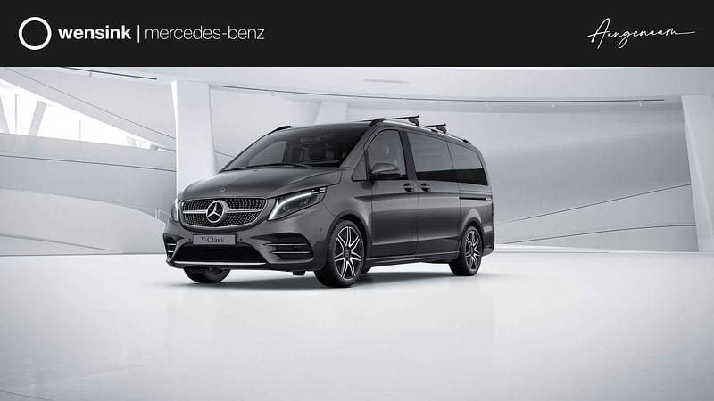 Grijs (metallic) Occasion 2019 Mercedes V300 Exclusive MPV | € 57.727 (Eerlijke prijs) - Afbeelding 1/4
