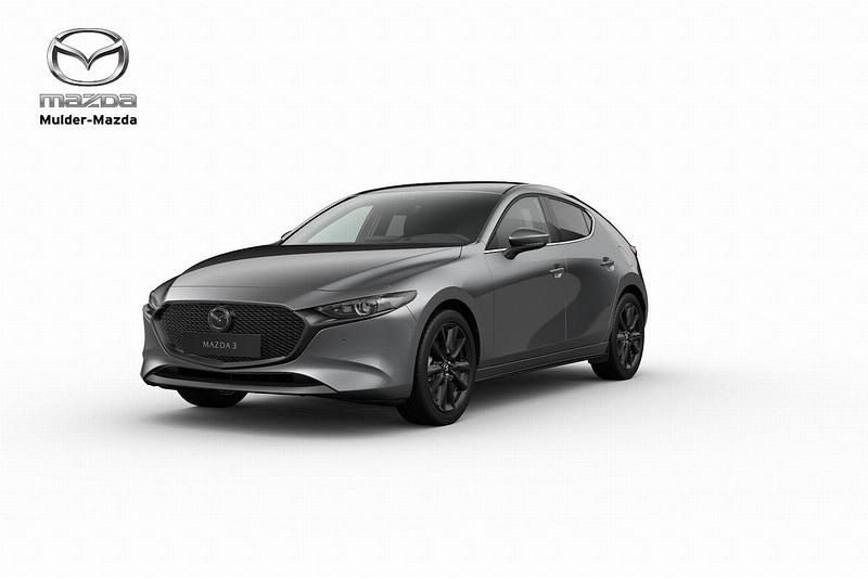 Grijs Nieuw 2025 Mazda 3 Comfort Hatchback | € 37.920 - Afbeelding 1/4