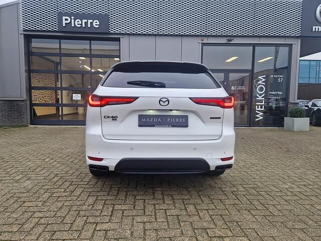 Occasion Mazda CX-60 Homura-Line 328 PK (241 kW) 2023 Rhodium white (licht wit metallic) SUV