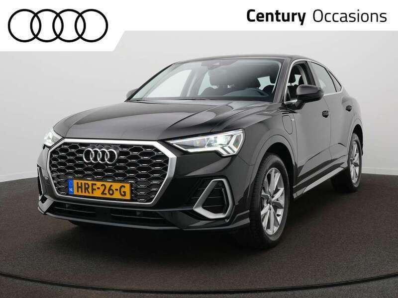 Zwart Gebruikt 2022 Audi Q3 Sportback S-Line SUV | € 37.900 (Super prijs) - Afbeelding 1/4