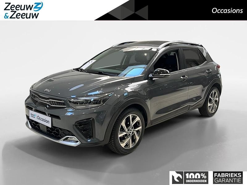 Grijs Occasion 2021 Kia Stonic GT SUV | € 20.990 (Iets duurder) - Afbeelding 1/4