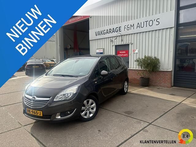 Grijs Gebruikt 2015 Opel Meriva Cosmo MPV | € 6.950 (Goede deal) - Afbeelding 1/4