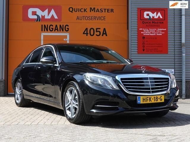 Zwart Gebruikt 2014 Mercedes S400 Prestige Sedan | € 33.950 (Goede deal) - Afbeelding 1/4