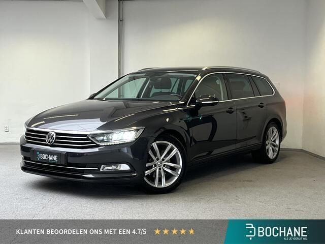 Mangaan grey metallic (grijs metallic) Gebruikt 2018 VW Passat Comfortline Stationwagen | € 17.890 (Goede deal) - Afbeelding 1/4