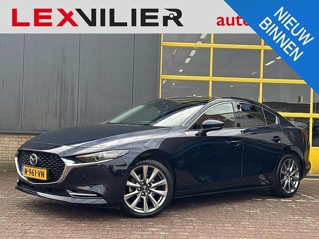 Occasion Mazda 3 Luxury 186 PK (136 kW) 2022 Blauw Sedan