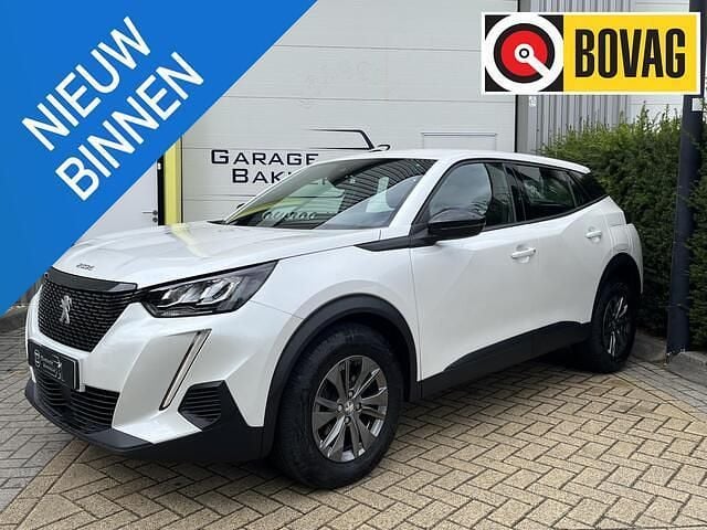 Wit Gebruikt 2023 Peugeot 2008 Allure SUV | € 18.950 (Super prijs) - Afbeelding 1/4