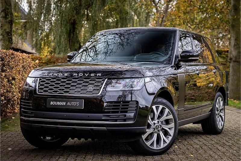 Zwart Gebruikt 2020 Land Rover Range Rover Autobiography SUV | € 72.950 - Afbeelding 1/4