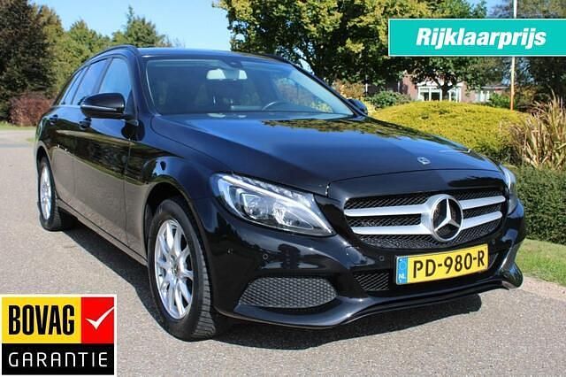 Zwart Gebruikt 2017 Mercedes C160 Ambition Coupé | € 13.900 (Eerlijke prijs) - Afbeelding 1/4