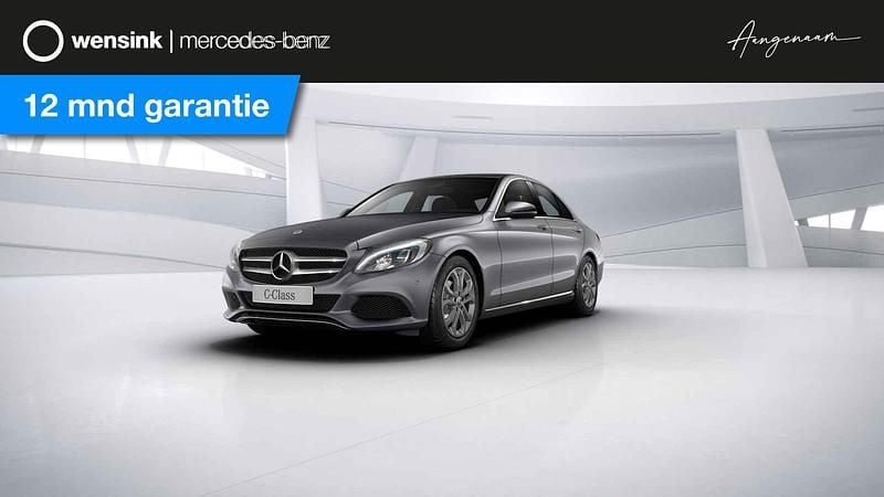 Grijs Gebruikt 2018 Mercedes C180 Premium Sedan | € 23.450 (Goede deal) - Afbeelding 1/4