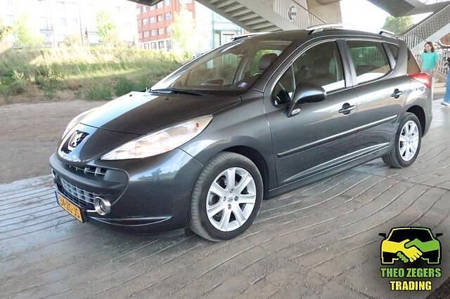 Grijs Gebruikt 2008 Peugeot 207 Stationwagen | € 3.777 (Eerlijke prijs) - Afbeelding 1/4