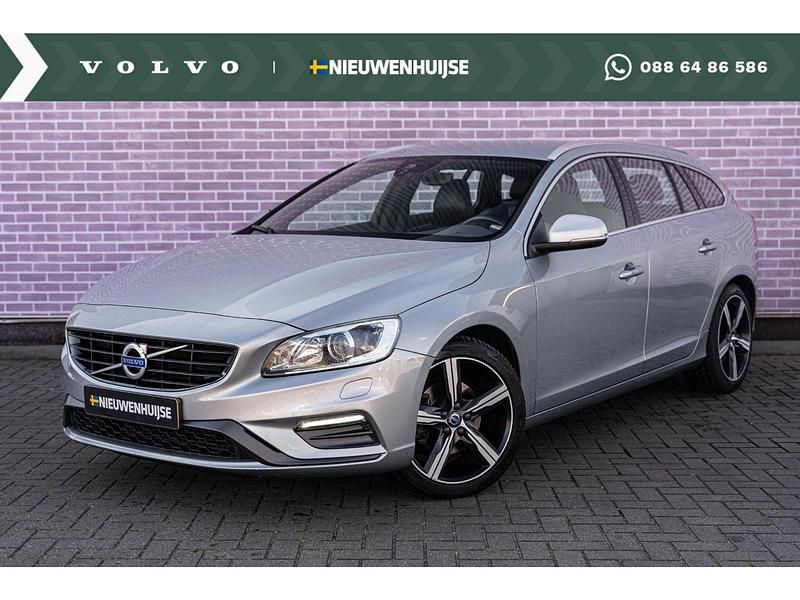 Grijs Gebruikt 2016 Volvo V60 R-Design Stationwagen | € 16.899 (Eerlijke prijs) - Afbeelding 1/4