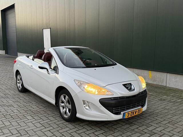 Wit Gebruikt 2010 Peugeot 308 CC Cabriolet | € 4.999 (Super prijs) - Afbeelding 1/4