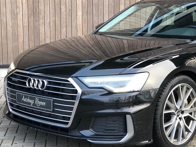 Occasion Audi A6 S-Line 300 PK (220 kW) 2020 Zwart, metallic lak Sedan
