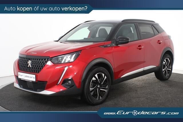 Rood Gebruikt 2021 Peugeot 2008 GT-line SUV | € 14.850 (Goede deal) - Afbeelding 1/4