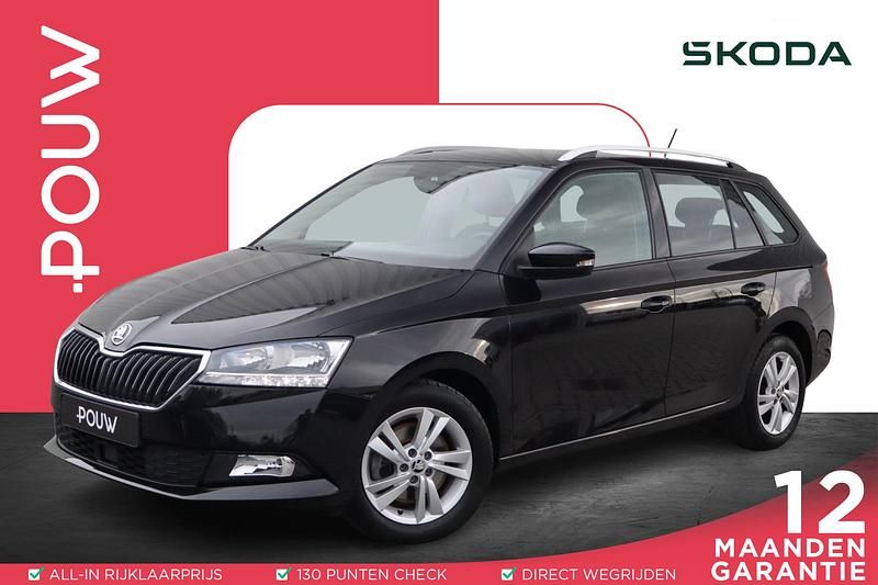 Zwart Gebruikt 2019 Skoda Fabia Style Stationwagen | € 16.900 (Eerlijke prijs) - Afbeelding 1/4
