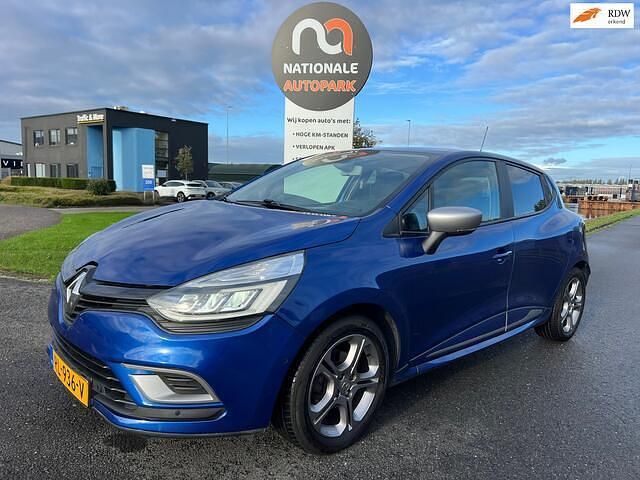 Blauw Gebruikt 2018 Renault Clio IV GT-Line Hatchback | € 11.250 (Eerlijke prijs) - Afbeelding 1/4