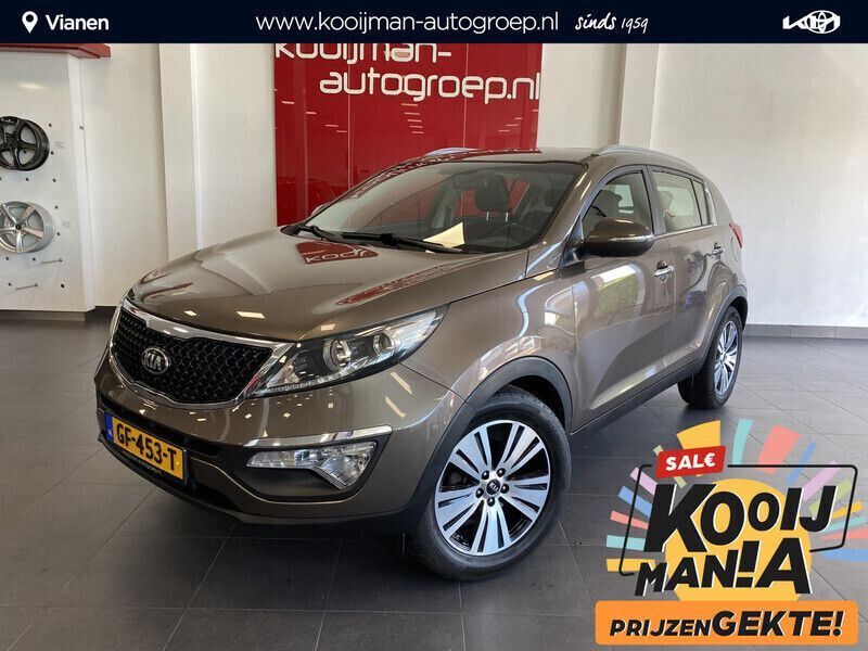 Bruin Gebruikt 2015 Kia Sportage Start SUV | € 12.950 (Eerlijke prijs) - Afbeelding 1/4
